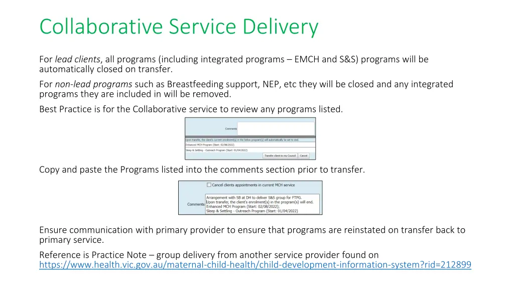 collaborative service delivery 1