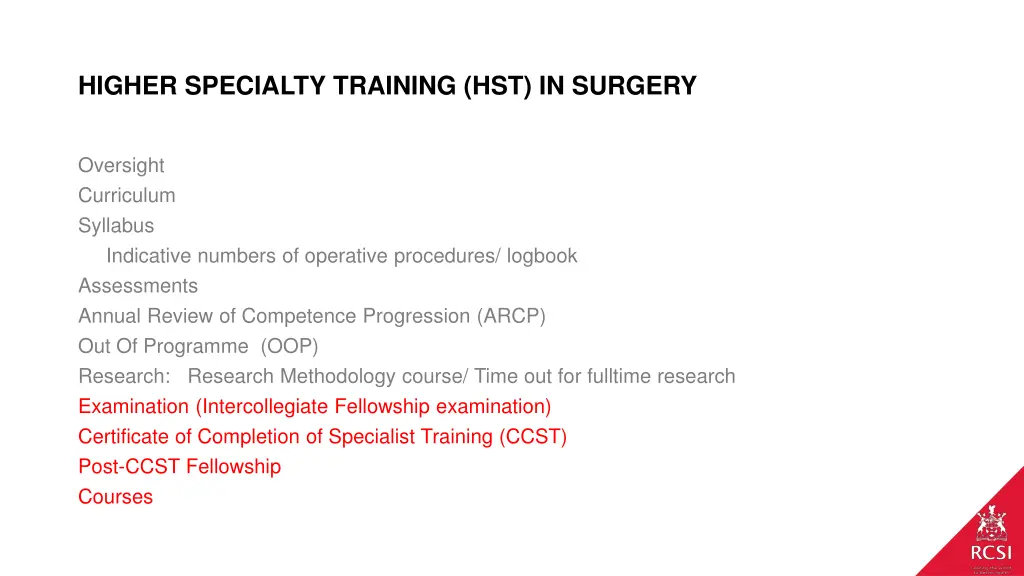 higher specialty training hst in surgery 5