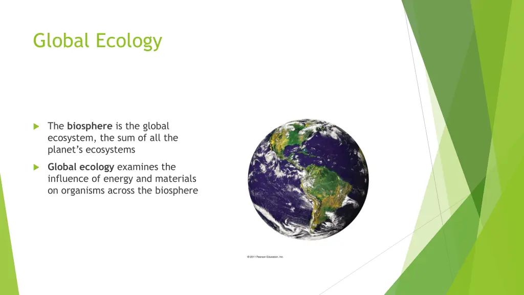 global ecology