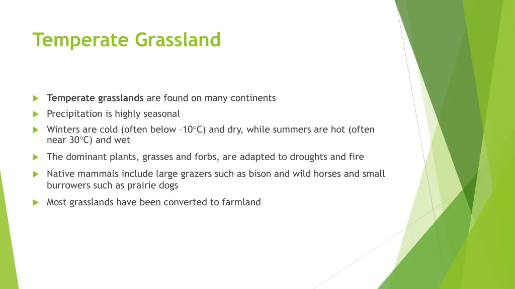 temperate grassland