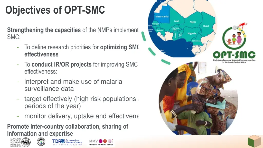 objectives of opt smc