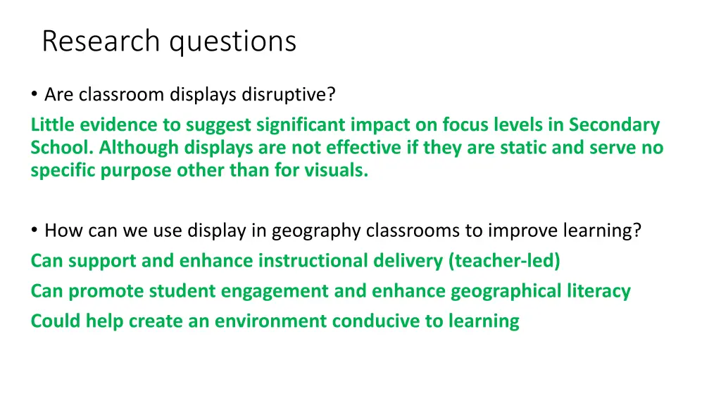 research questions 1