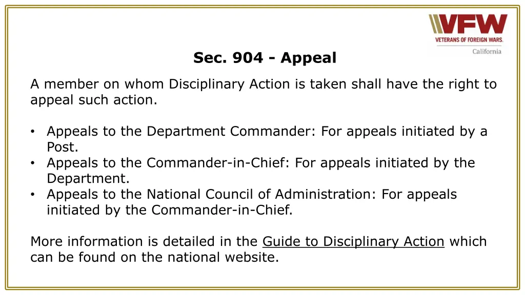 sec 904 appeal