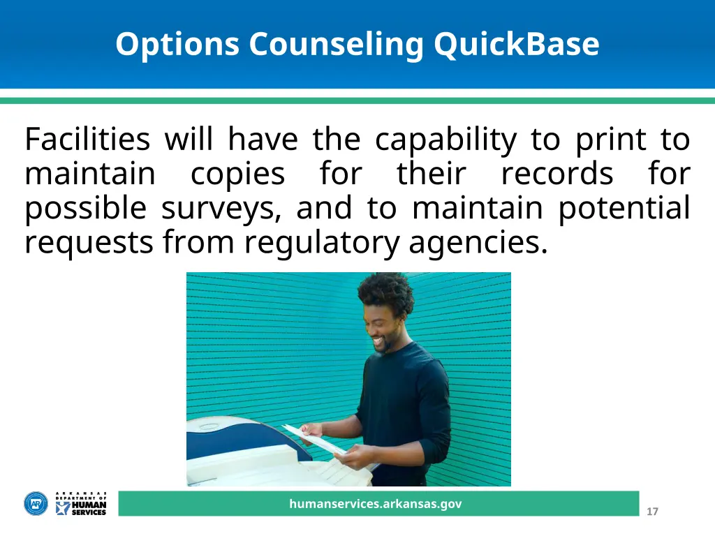 options counseling quickbase 14