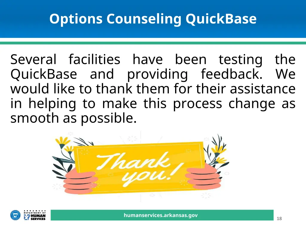 options counseling quickbase 15