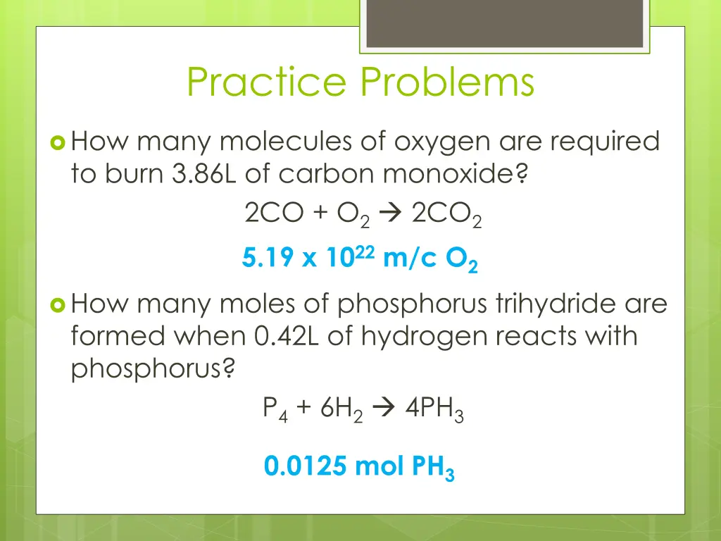 practice problems 1