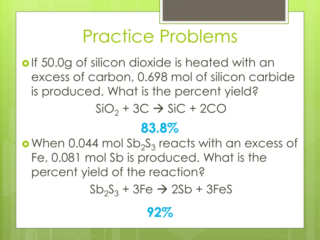 practice problems 3