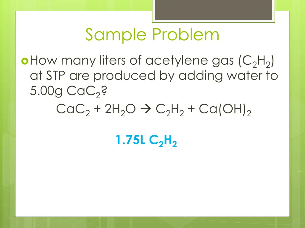 sample problem 1