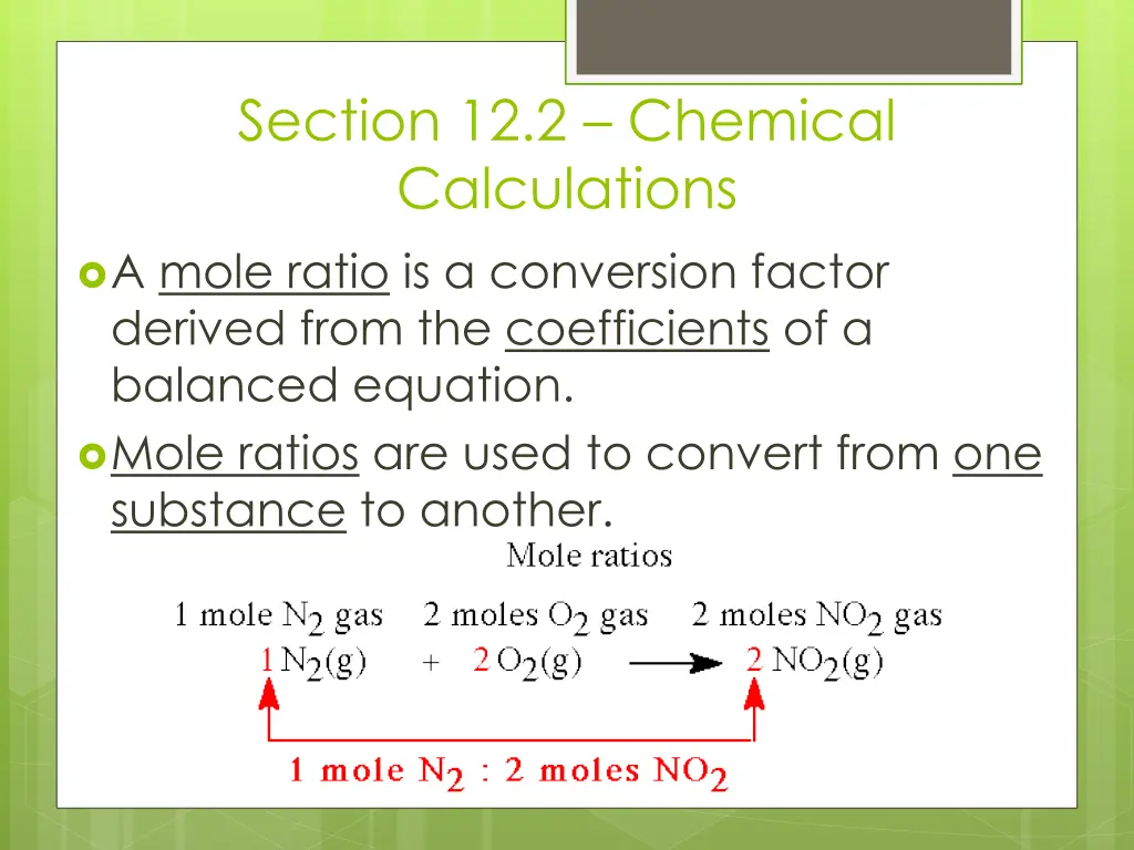 section 12 2 chemical calculations