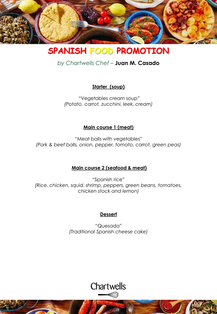 spanish food promotion