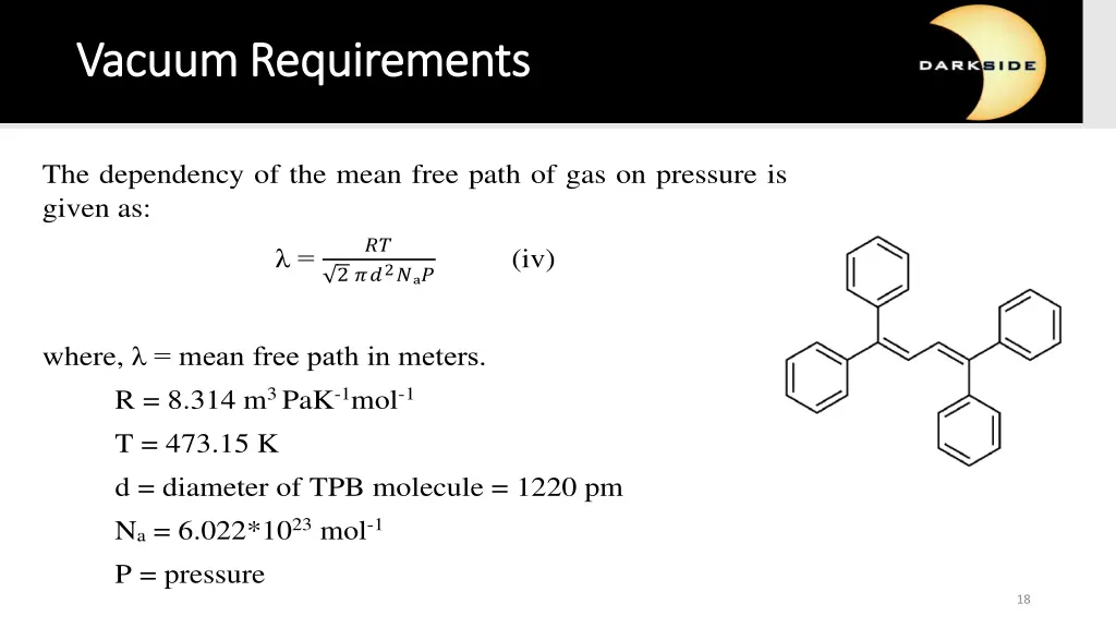 vacuum requirements vacuum requirements