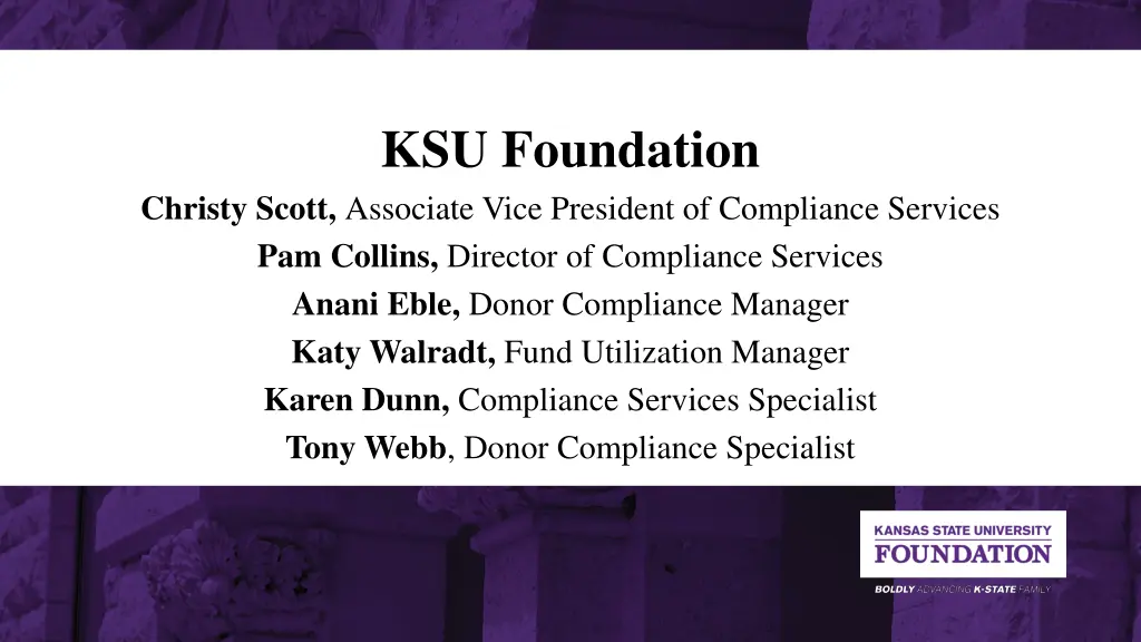 ksu foundation