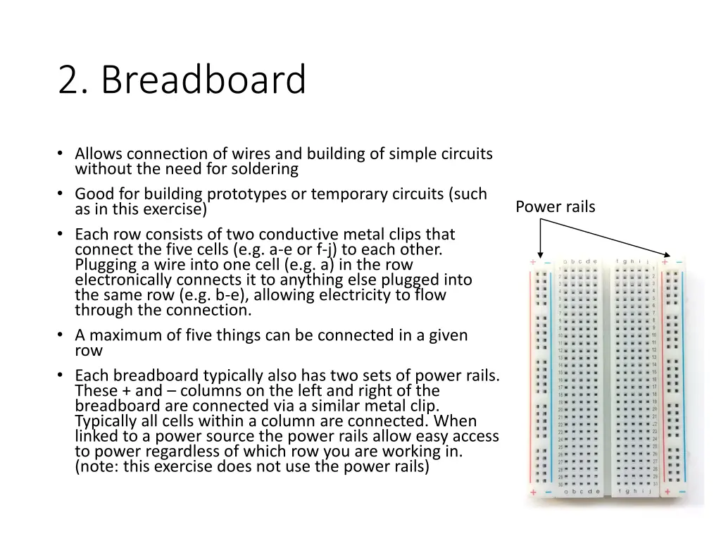 2 breadboard