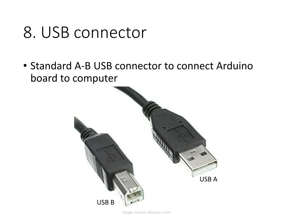 8 usb connector