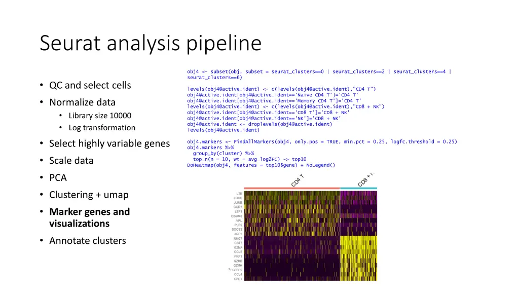 seurat analysis pipeline 10