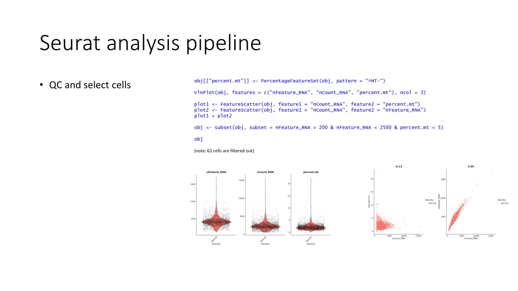 seurat analysis pipeline