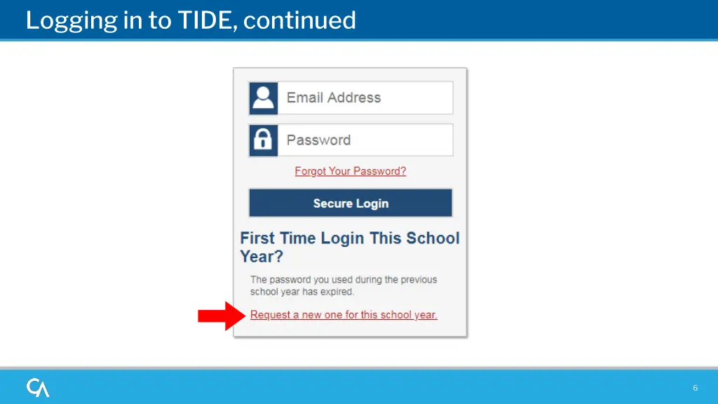 logging in to tide continued 1