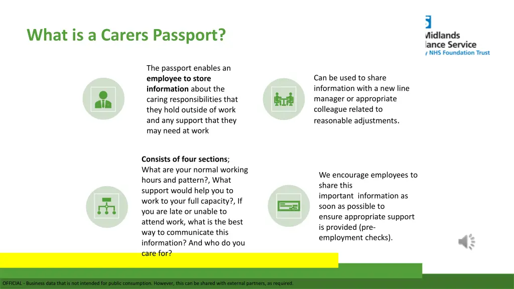 what is a carers passport