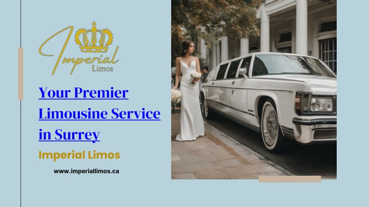 your premier limousine service in surrey imperial