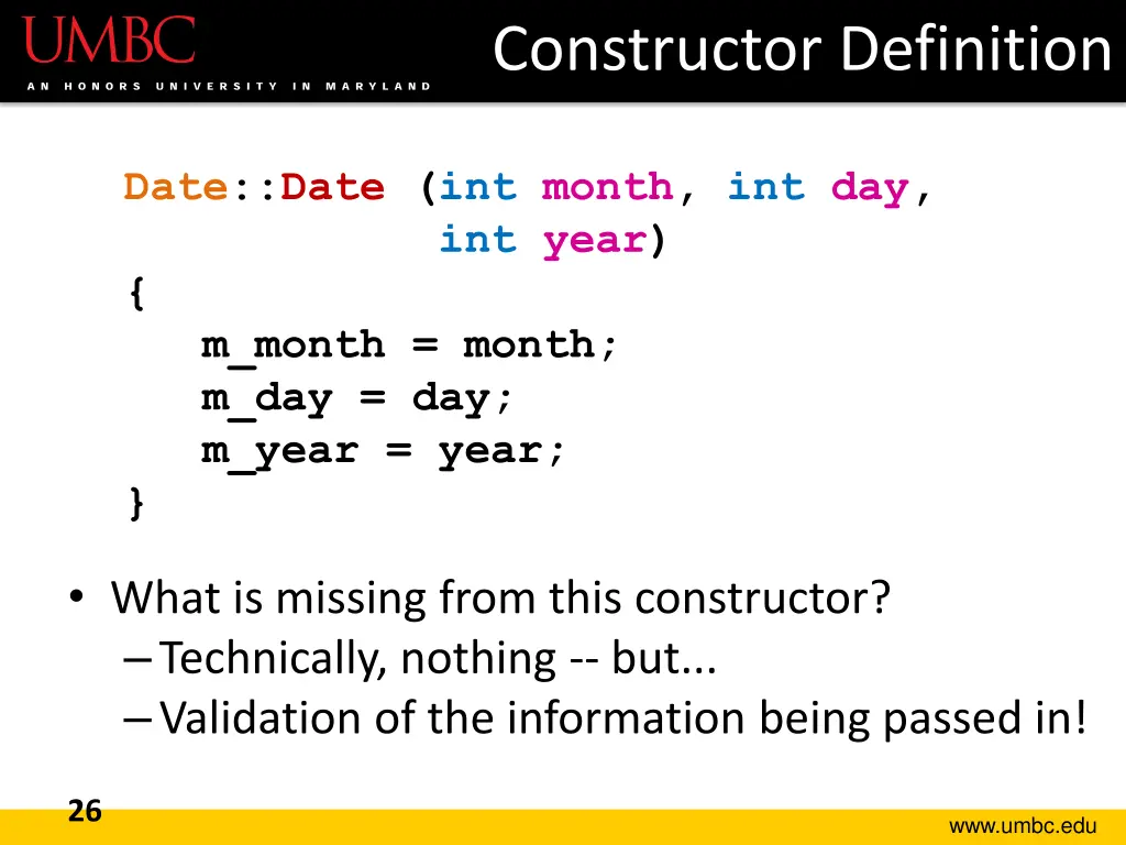 constructor definition