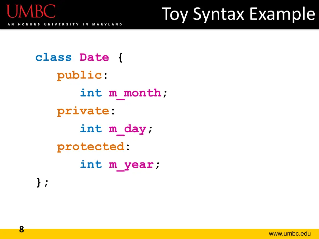 toy syntax example