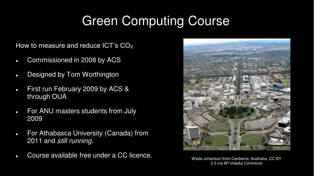 green computing course