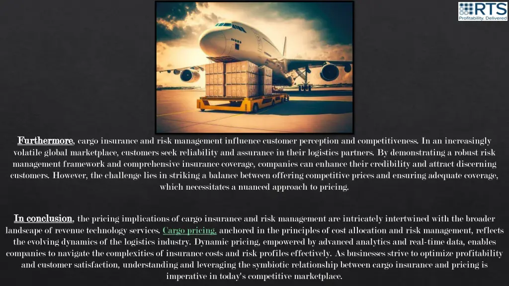 furthermore furthermore cargo insurance and risk