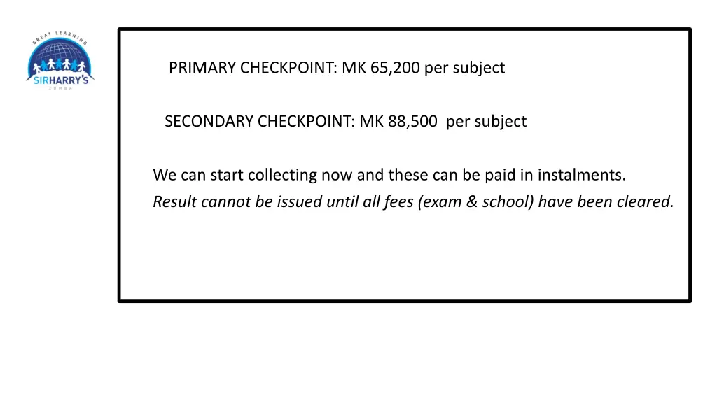 primary checkpoint mk 65 200 per subject