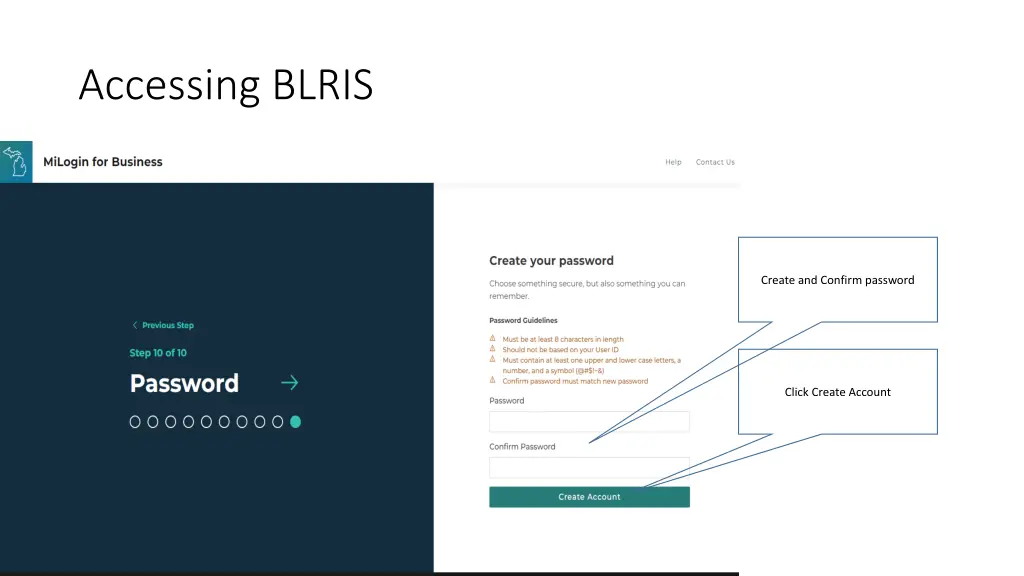 accessing blris 6