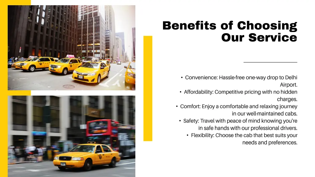 benefits of choosing our service