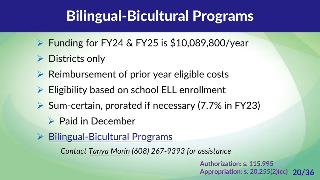 bilingual bicultural programs