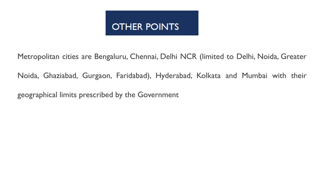 metropolitan cities are bengaluru chennai delhi