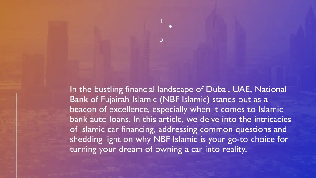 in the bustling financial landscape of dubai