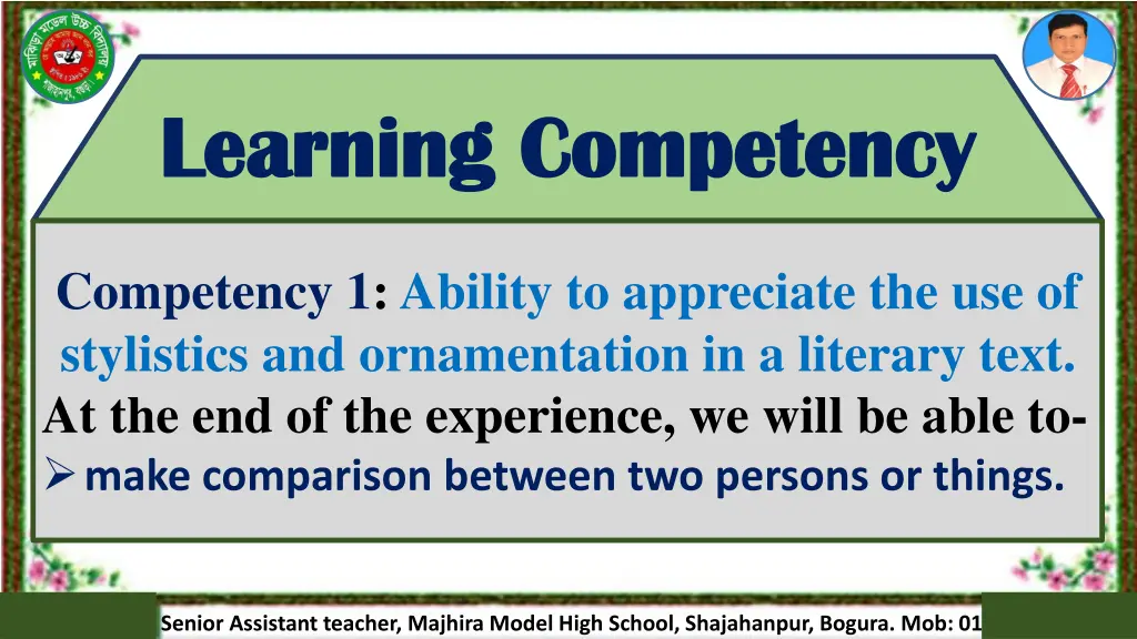 learning learning competency competency