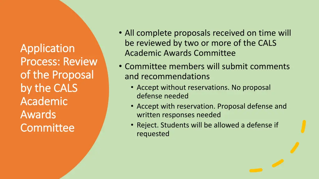 all complete proposals received on time will