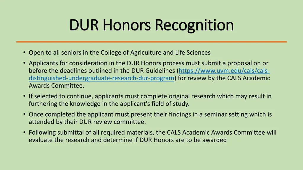 dur honors recognition dur honors recognition