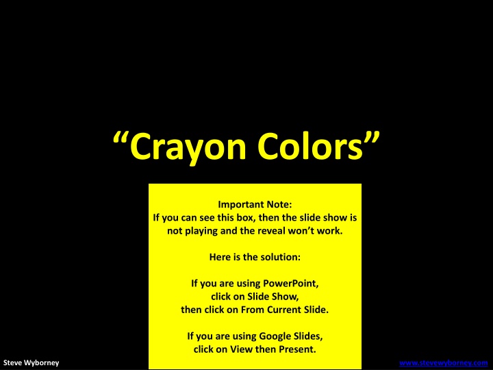 crayon colors