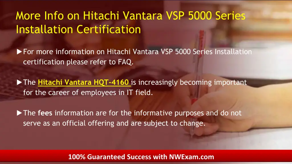 more info on hitachi vantara vsp 5000 series