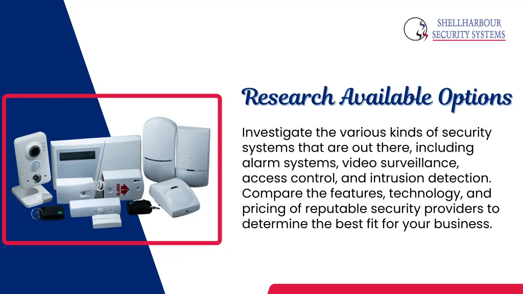 research available options research available