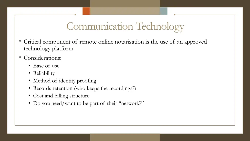 communication technology