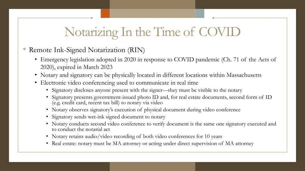 notarizing in the time of covid