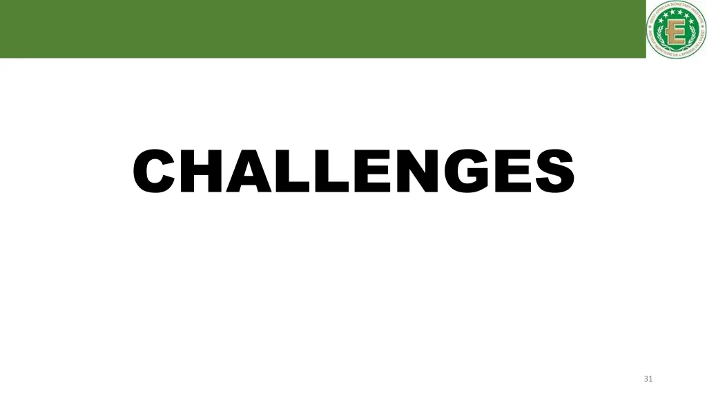 challenges