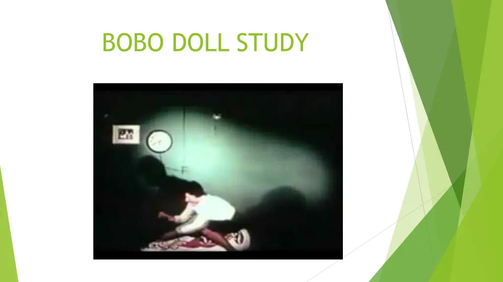 bobo doll study