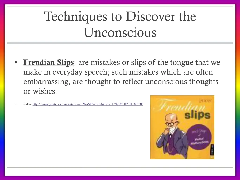 techniques to discover the unconscious 2