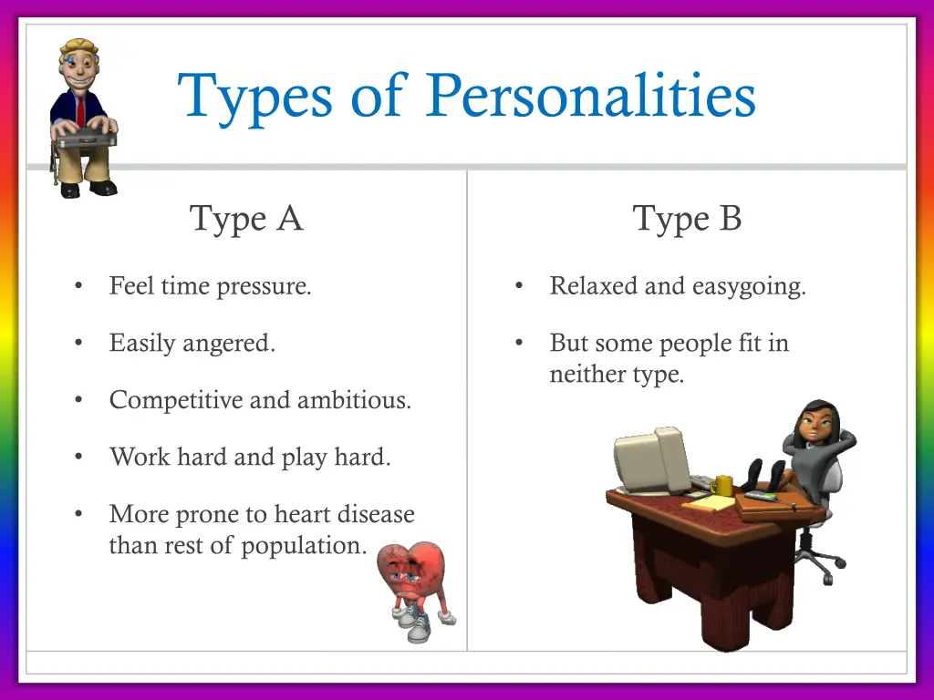 types of personalities