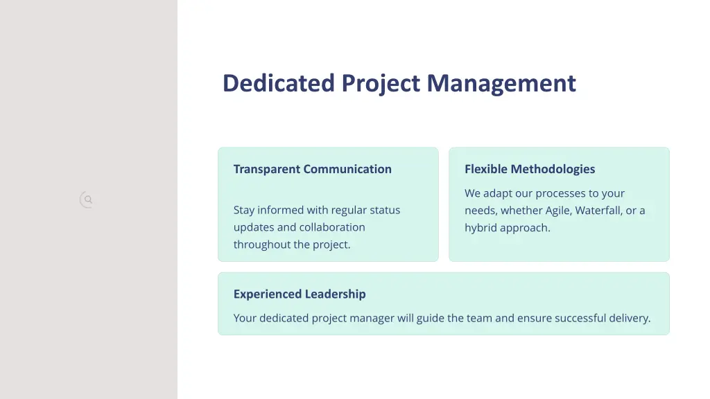 dedicated project management