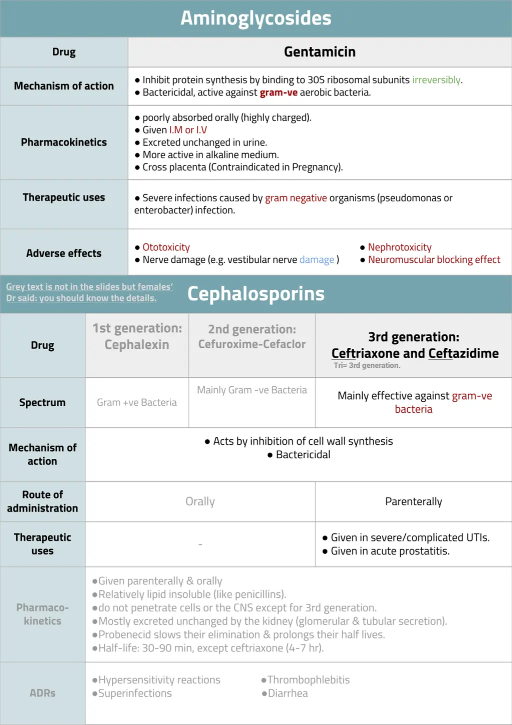 aminoglycosides