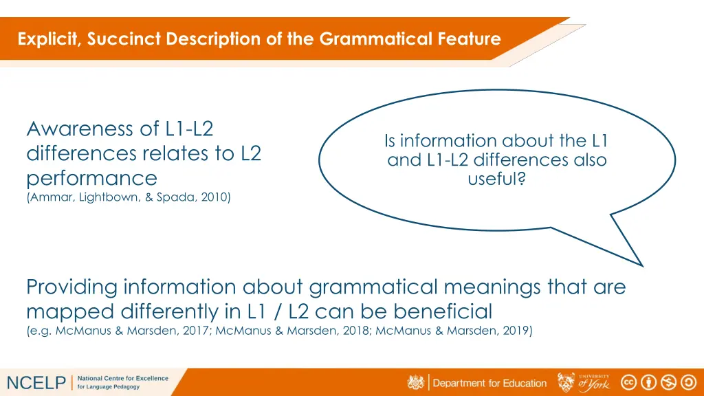 explicit succinct description of the grammatical 4