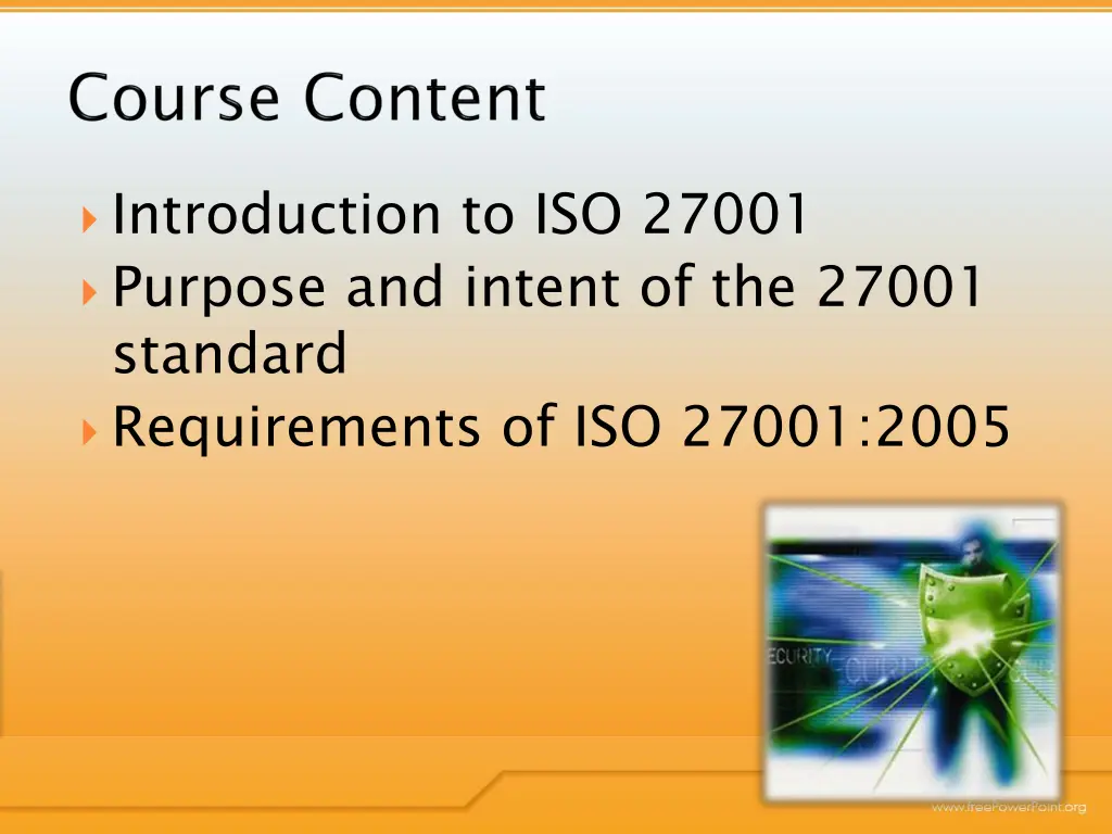 introduction to iso 27001 purpose and intent