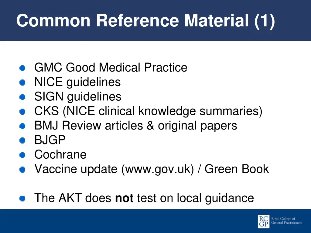 common reference material 1